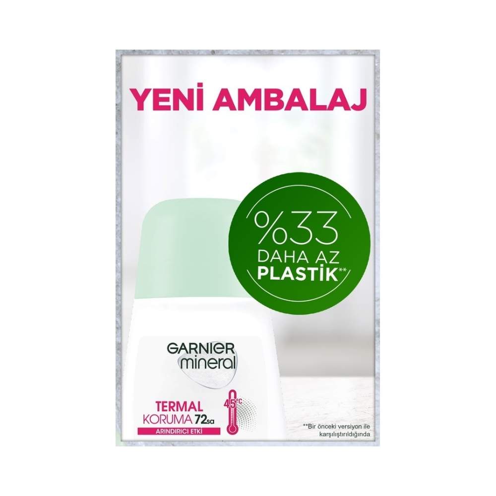 Garnier Minerals Etki 72H Kadın Roll-On Deodorant 50 ML