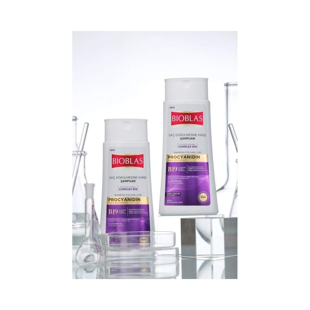 Bioblas Procyanidin Yağlı Saçlar İçin Şampuan 360 Ml - Saç Dökülmesine & Yağlanmaya Karşı