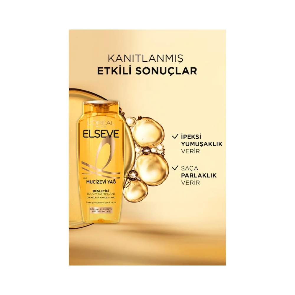 Elseve Mucizevi Yağ Besleyici Bakım Şampuanı 300 ML
