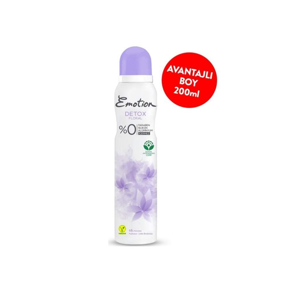Emotion Floral Kadın Sprey Deodorant 200 ML