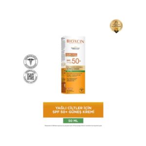 Bioxcin Sun Care Spf 50 Çok Yüksek Korumalı Güneş Kremi 50 ml Karma Yağlı Cilt - Kolajen Hyaluronik Asit