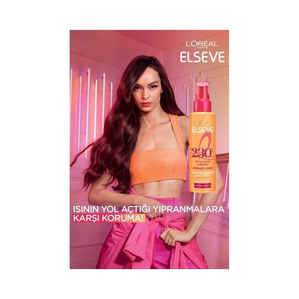 Elseve Dream Long Isı Koruyucu & Pürüzsüzleştirici Sprey Serum 150 ML
