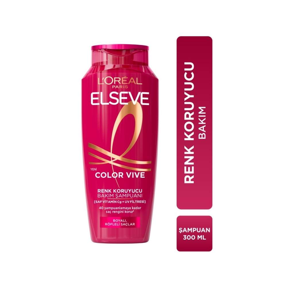Elseve Color Vive Renk Koruyucu Bakım Şampuanı 300 ML