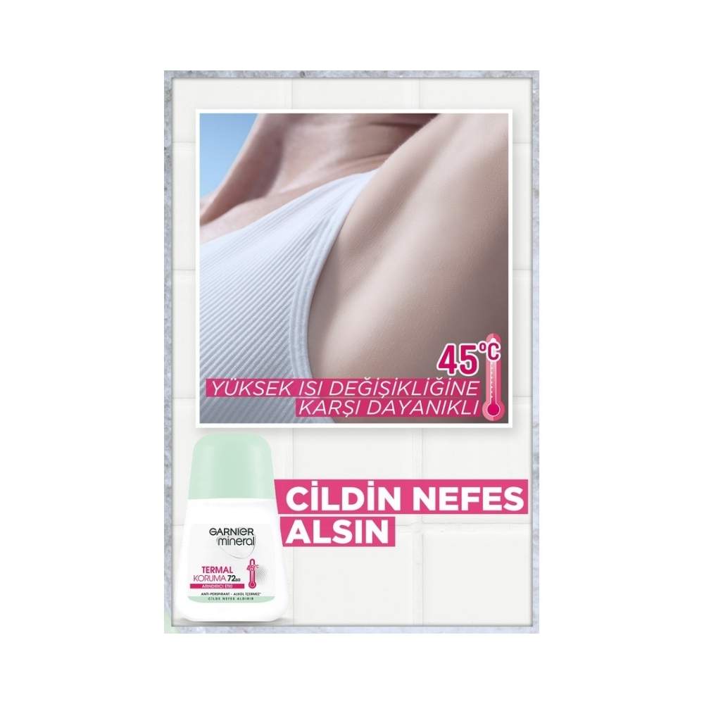 Garnier Minerals Etki 72H Kadın Roll-On Deodorant 50 ML