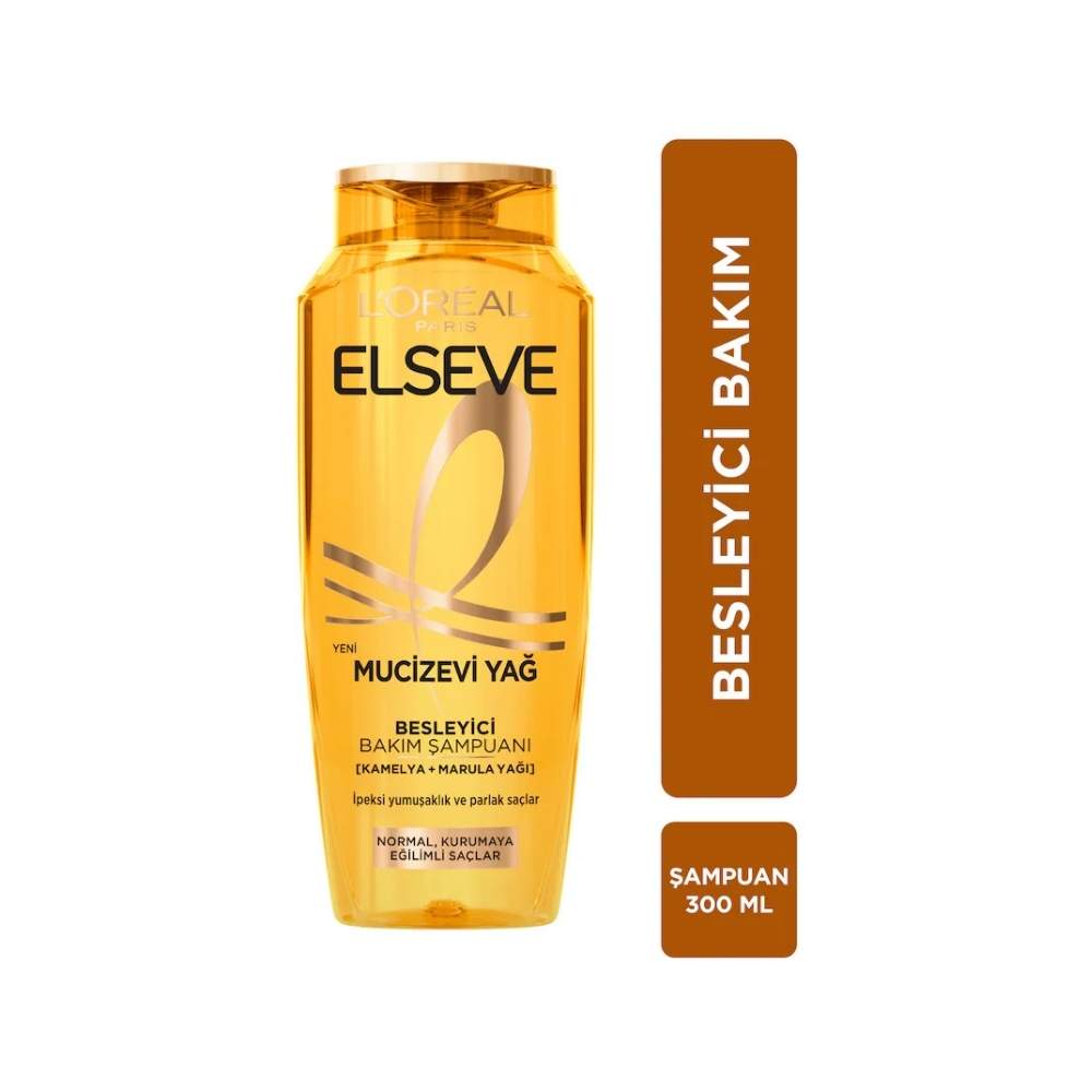 Elseve Mucizevi Yağ Besleyici Bakım Şampuanı 300 ML