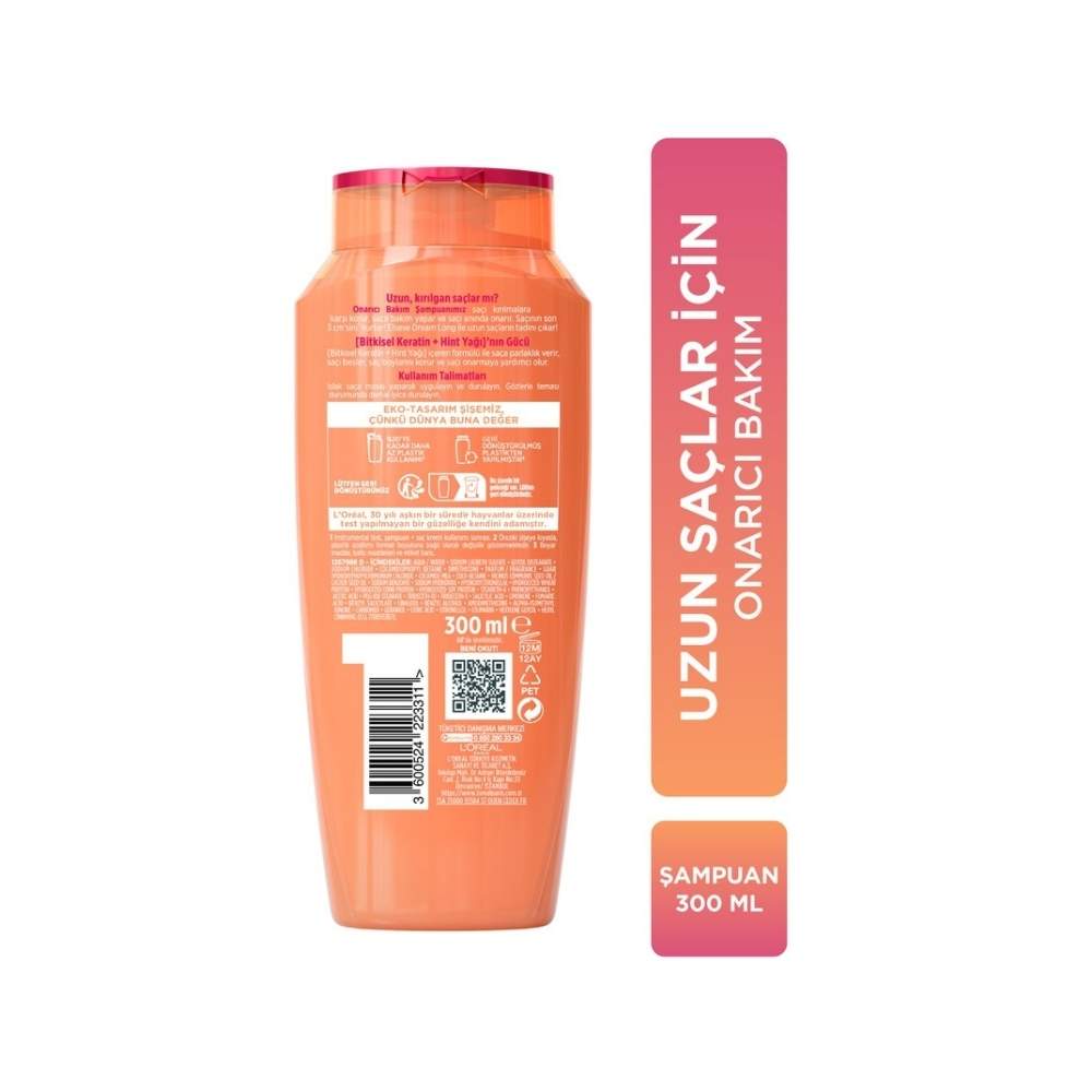 Elseve Dream Long Kırık Uç Onarıcı Bakım Şampuanı 300 ML