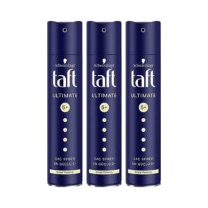Schwarzkopf Taft Ultimate 5+ Kristal Parlaklığı Saç Spreyi 3 x 250 ML