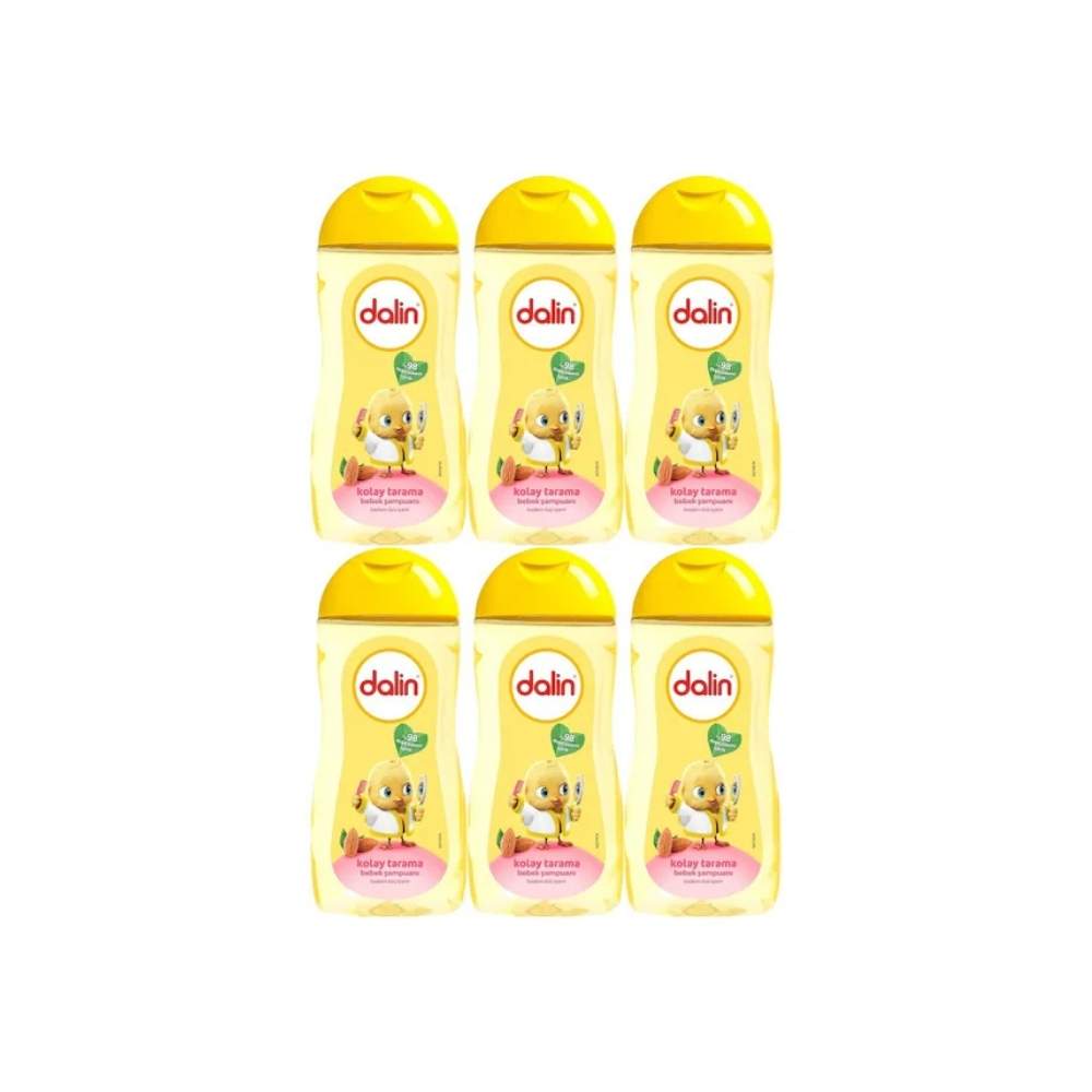 Dalin Bebek Kolay Tarama Şampuanı 200 ML 6'lı Set