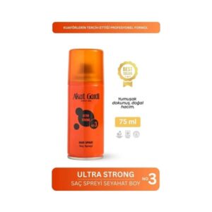 Akat Gardi Saç Spreyi 75 Ml No:3 Ultra Strong