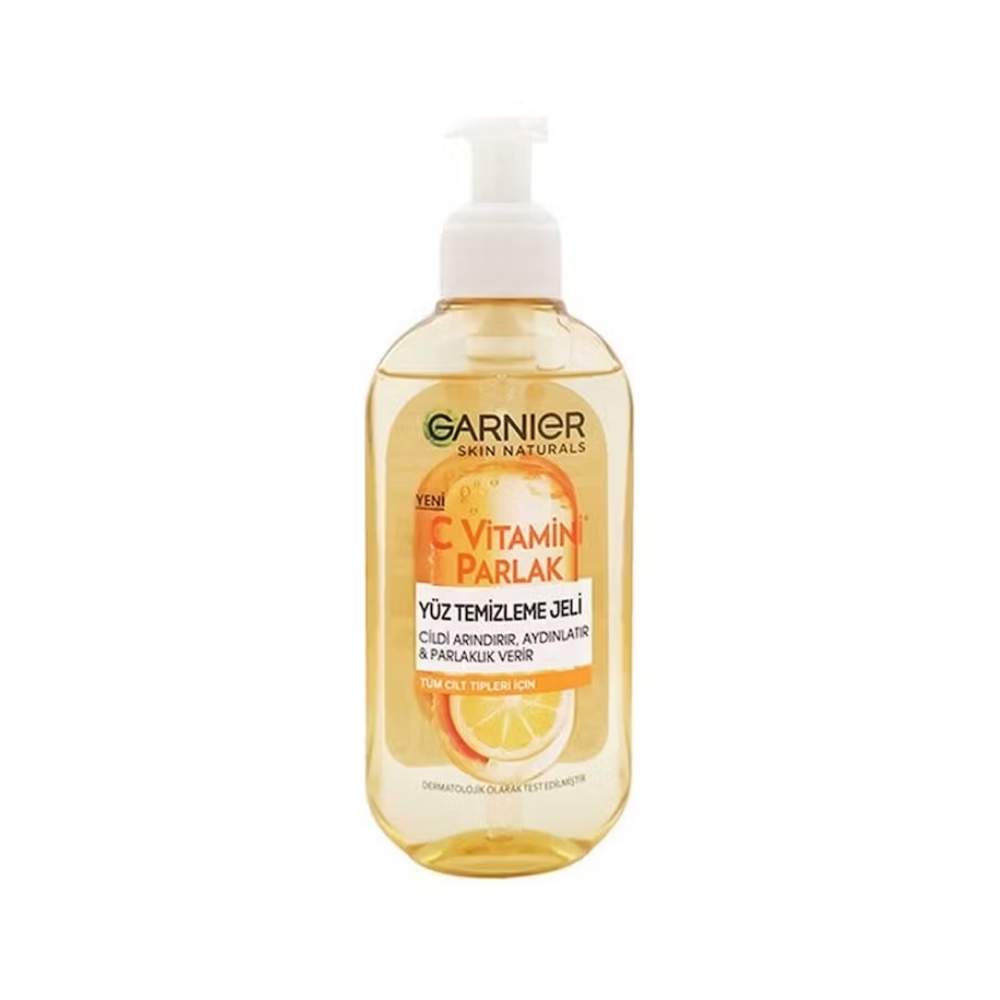 Garnier Skin Naturals C Vitamini Parlak Yüz Temizleme Jeli 200 ML