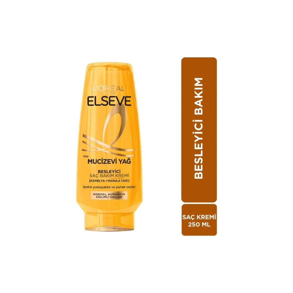 L'oréal Paris Elseve Mucizevi Yağ Besleyici Saç Bakım Kremi 250 Ml