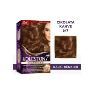 Koleston Supreme Kit Saç Boyası 6/7 Çikolata Kahve Krem Formda Yıpranmış Saçlar İçin Etkili