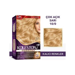 Koleston Supreme Kit Saç Boyası 10/0 Çok Açık Sarı Krem Formda Yıpranma Karşıtı Etki