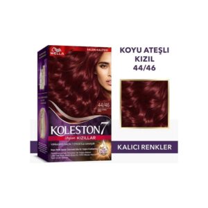 Koleston Supreme Kit 44/46 Koyu Ateşli Kızıl Saç Boyası Krem Form 50 ml Yıpranma Karşıtı Etki