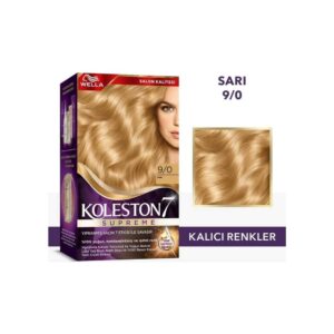 Koleston Supreme Kit Saç Boyası 9/0 Sarı