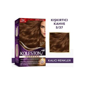 Koleston 5/37 Kışkırtıcı Kahve Saç Boyası 50 ml Aksanlı Renkler İçin Oksidanlı Kremsi Form