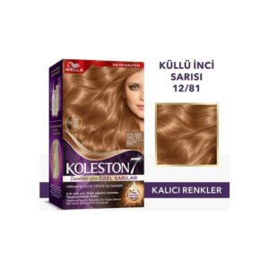 Koleston Supreme Kit Saç Boyası 12/81 Küllü İnci Sarısı Krem Formda Yıpranma Karşıtı Etki